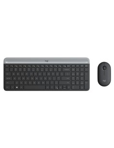 TECL+RAT CORDL. LOGITECH MK470 SLIM  NEGRO PN: 920-009198...