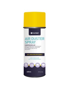 SPRAY AIRE COMPRIMIDO PLATINET  400ML 20% MAS EFICIENTE...