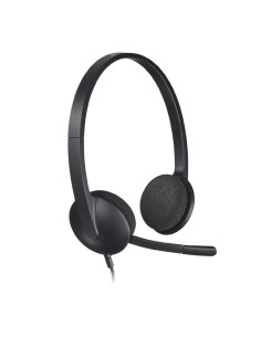 AURI + MIC USB   1.8M LOGITECH H340 CASCOS NEGRO PN:...