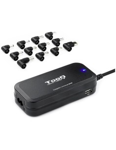 ALIMENTADOR PORT. 90W TOOQ AUT O 2 X USB 12 CONECTORES...