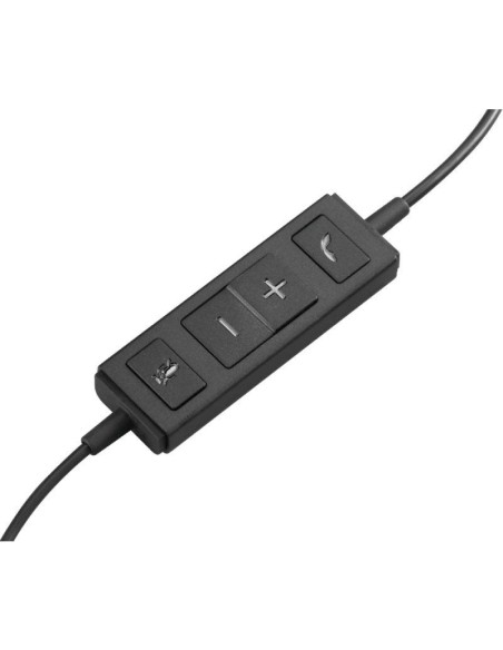 AURI + MIC USB   1.9M LOGITECH H570E CASCOS NEGROS MONO PN: 981-000571 EAN: 5099206053298   