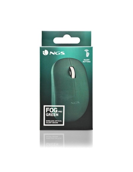 RATON WIRELESS NGS FOG PRO GRE EN 1000dPI PN: FOGPROGREEN EAN: 8435430624939   