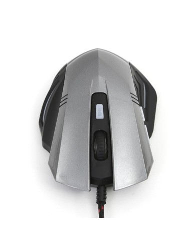 RATON OMEGA GAMING USB 3200DPI GRIS NEGRO...