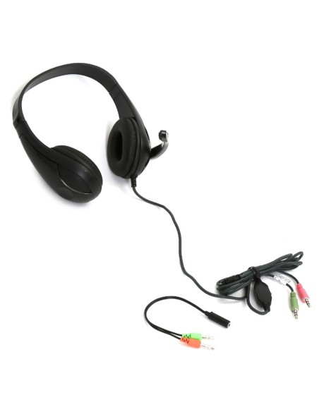 AURI + MIC 3.5MM 2  M OMEGA    FREESTYLE CASCOS NEGRO PN: FH4008B EAN: 5907595426756   