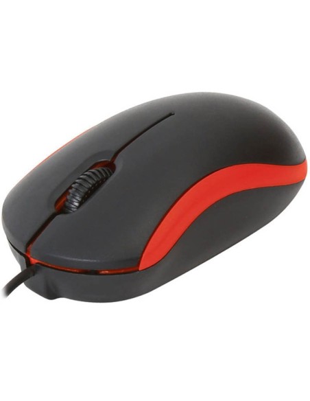 RATON USB OMEGA 1000 DPI ROJO/ NEGRO OM07VR PN: OM07VR EAN: 5907595431859   