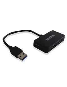 HUB 4 PTOS 3 X USB 2.0 + 1 USB 3.0 APPROX NEGRO PN:...