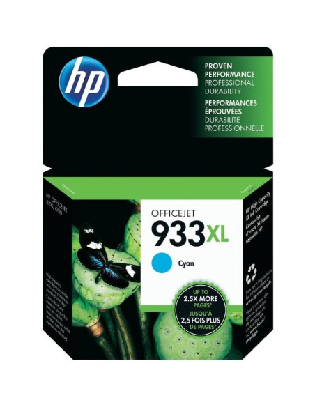 CARTUCHO HP CN054AE 933XL CIAN PN: CN054AE EAN: 886111749072    
