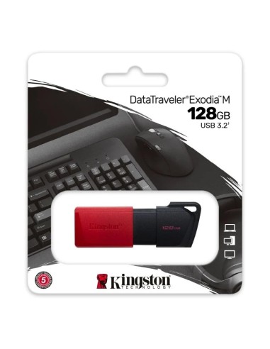 MEMORIA USB 3.2 128GB KINGSTON DATATRAVELER...
