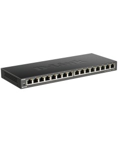 SWITCH GIGA 16PTOS DLINK DGS-1 016S BAJO PERFIL NO...
