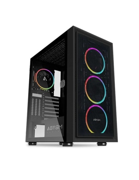 CAJA GAMING DANUBE KAMP NEGRA  ABYSM SIN FUENTE PN: AB812107 EAN: 6940533545217   