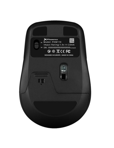 RATON WIRELESS PHOENIX M110    NEGRO CON...