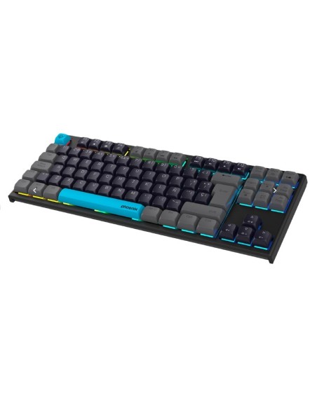 TECLADO USB GAMING PHOENIX     ROYAL MECANICO NEGRO RGB PN: PHROYAL EAN: 8436583236734   