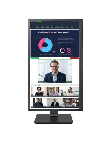 MONITOR 23.8" LG 24BP75CP-B    FHD WEBCAM...