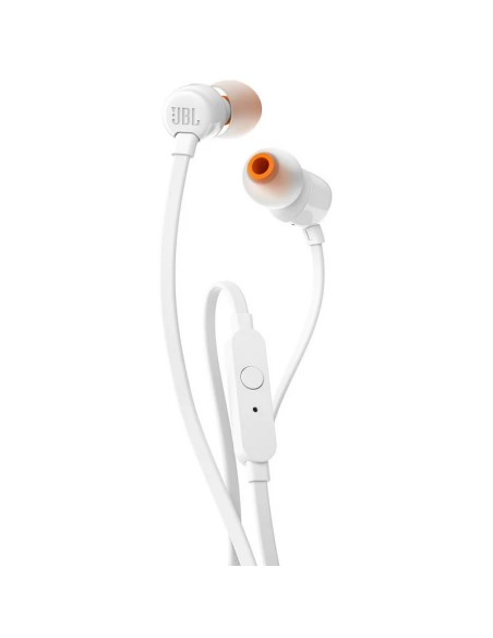 AURI + MIC 3.5MM JBL TUNE 110  BLANCO PN: JBLT110WHT EAN: 6925281918933   