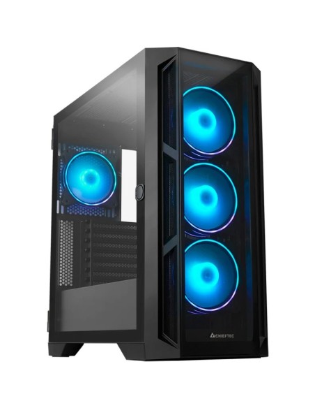 CAJA GAMING CHIEFTEC APEX GA-0 1B-TG-OP RGB NEGRO CRISTAL TEM PN: GA-01B-TG-OP EAN: 0753263078520   