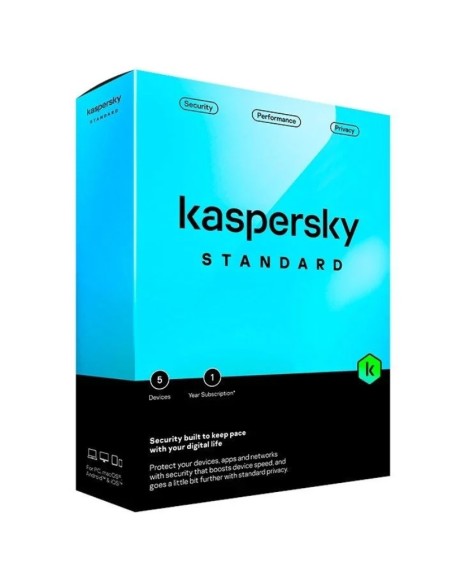 AV KASPERSKY STANDARD      5LC 1 AÑO PN: KL1041S5EFS-MINI EAN: 5056244916091   
