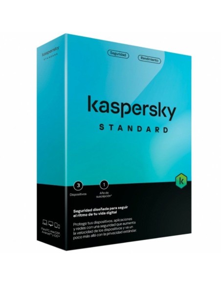 AV KASPERSKY STANDARD      3LC 1 AÑO PN: KL1041S5CFS-MINI EAN: 5056244916084   