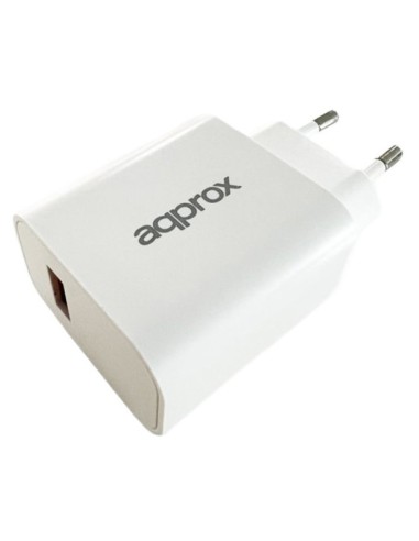CARGADOR 5V ENCHUFE APPROX 18W CON CABLE TYPE C...