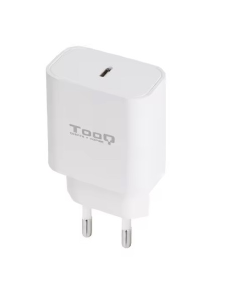 CARGADOR  5V ENCHUFE USB TYPE  C 20W BLANCO PN: TQWC-PDUSBC20W EAN: 8433281013230   
