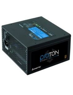 FUENTE  500W/41A CHIEFTEC      PROTON 80 PLUS GOLD NEGRA...