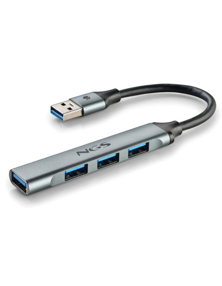 HUB 4 PTOS USB NGS IHUB4 MICRO 1X USB 3.2 GEN1 3X USB 2.0 PN: IHUB4MICRO EAN: 8435430626025   