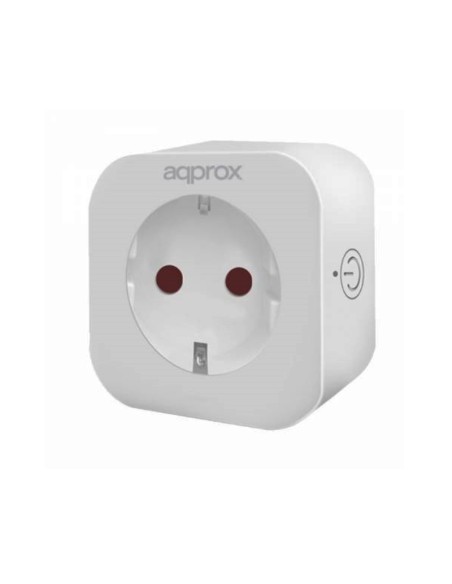 ENCHUFE WIRELESS APPROX BLANCO HOME SMART PLUG 10A 2.4GHz PN: APPSP10V2 EAN: 8435099526063   