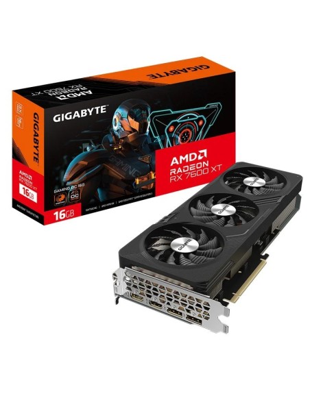 VGA RX 7600 XT GIGABYTE GDDR6  16GB RADEON OC WINDFORCE PN: 9VR76XTGO-00-G11 EAN: 4719331354251   