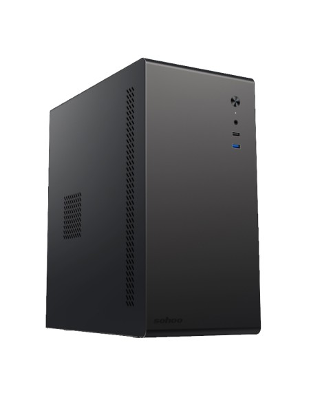 CAJA MICRO ATX APPROX APPC-403 F NEGRA FUENTE 500W PN: APPC-403F EAN: 8435099533849   
