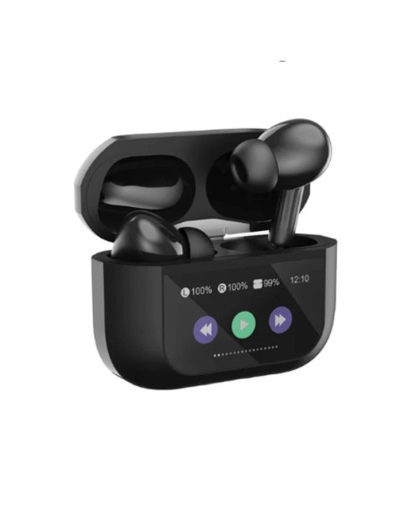 AURI + MIC BT WIRELESS OMEGA   CON BASE DE CARGA NEGRO PN: PM1005B EAN: 5907595461788   