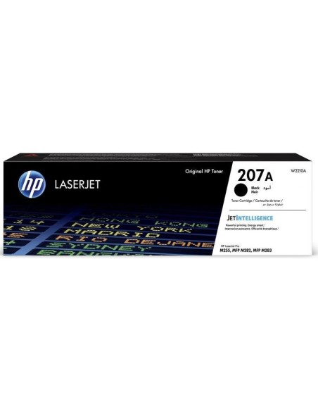TONER HP W2210A 207A NEGRO PN: W2210A EAN: 193905265138    
