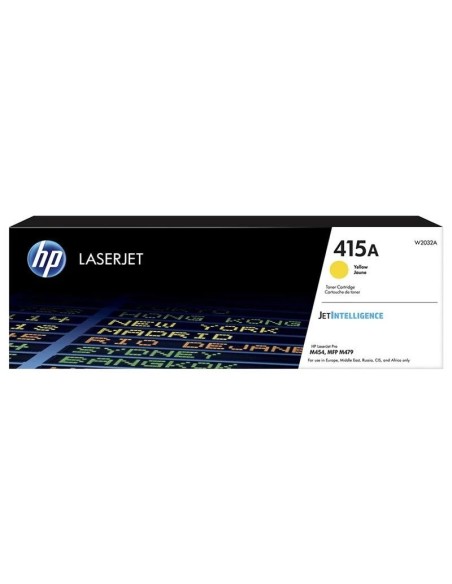 TONER HP W2032A 415A AMARILLO PN: W2032A EAN: 192018046368    