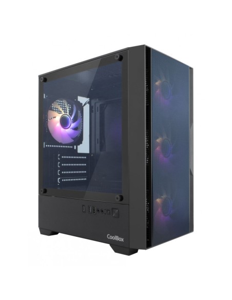 CAJA GAMING MATX GM220 FUSION  MESH NEGRO SIN FUENTE PN: COO-CHA-GM220B-0 EAN: 8436624420733   