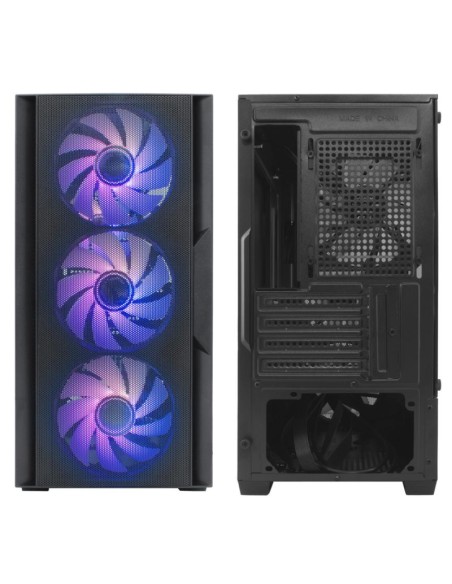 CAJA GAMING MATX GM220 FUSION  MESH NEGRO SIN FUENTE PN: COO-CHA-GM220B-0 EAN: 8436624420733   