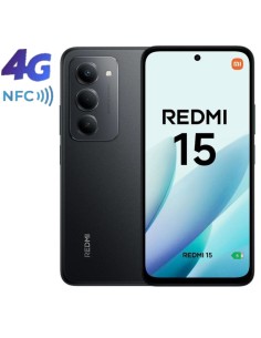 SMARTPHONE 6.9" XIAOMI REDMI   15 8GB 256GB NFC 5G NEGRO...