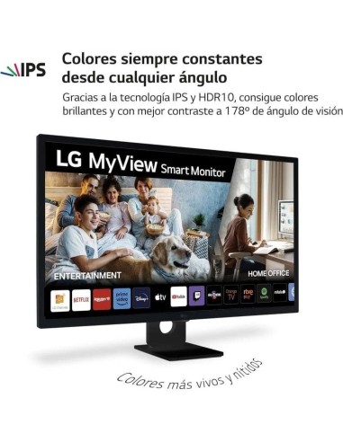SMART MONITOR 31.5" LG 32SR50F -B SMART TV...