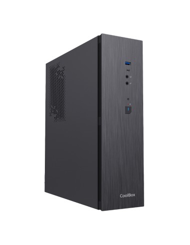 CAJA SFF MATX T370 COOLBOX     SLIM NEGRO 500W...