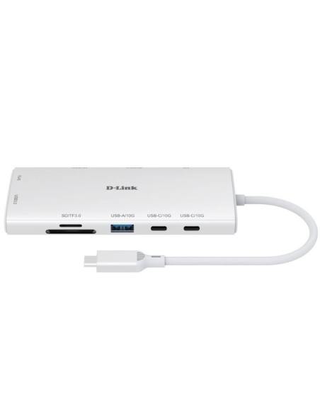 MINI DOCK 10 EN 1 D-LINK DUP-  A01 2X HDMI 4K, 1X RJ45, X1 SD PN: DUP-A01 EAN: 790069478215    