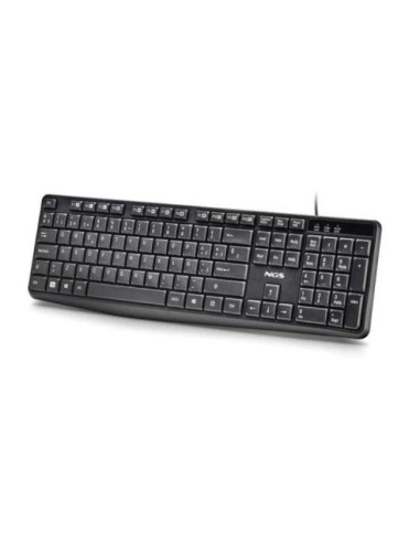 TECLADO USB NGS FUNKY V4 NEGRO PN:...