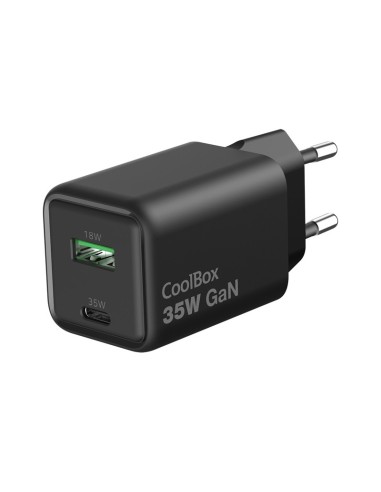 CARGADOR  5V ENCHUFE 1X USB C  X1 USB A 35W...