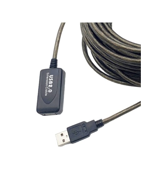 CABLE ALARGO USB 2.0 10M A/A M  CON AMPLIFICADOR DE SEÑAL PN: ALARGO USB2 10M EAN: 1000000000969   