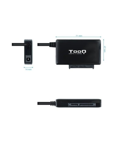 ADAPT. USB 3.0 A SATA 2.5/3.5" TOOQ TQHDA-02C...