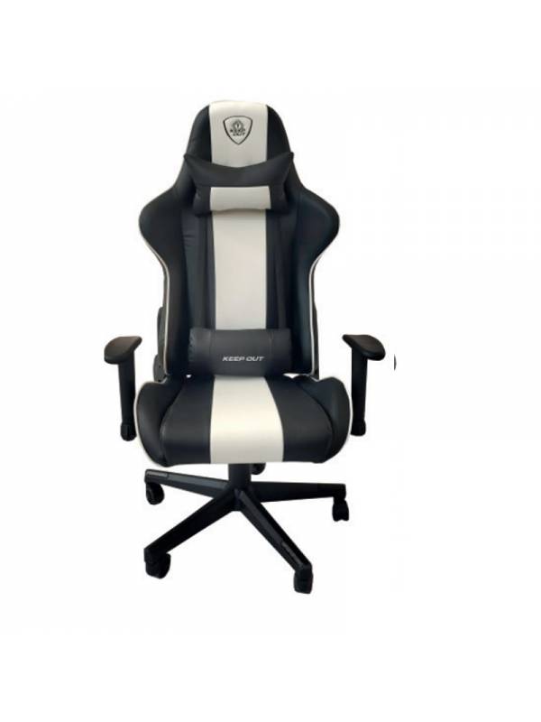 SILLA GAMING KEEP OUT RACING   PRO WHITE PN: XSPRORACINGW EAN: 8435099529040