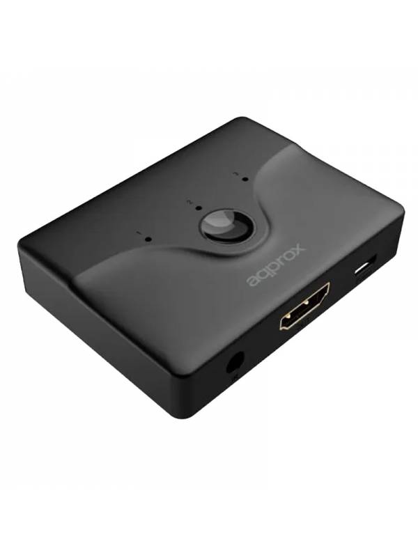 DATA SWITCH 3 HDMI 4K CONTROL  REMOTO APPROX PN: APPC29V3 EAN: 8435099529682