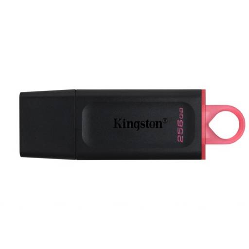MEMORIA USB 3.2 256GB KINGSTON DATATRAVELER EXODIA NEGRO PN: DTX/256GB EAN: 740617310023
